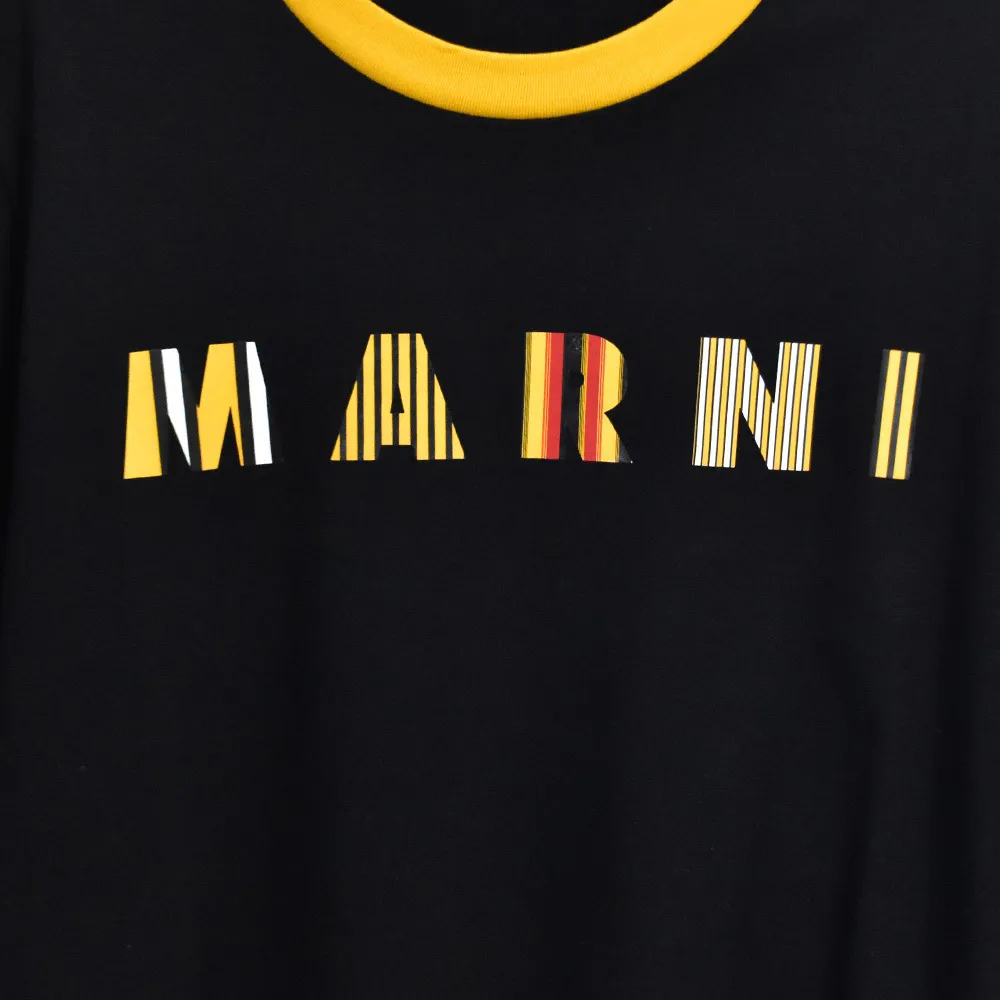 MARNI  |Crew Neck Unisex Street Style Cotton Short Sleeves Logo