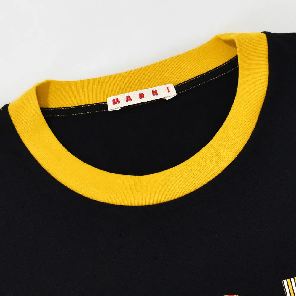 MARNI  |Crew Neck Unisex Street Style Cotton Short Sleeves Logo