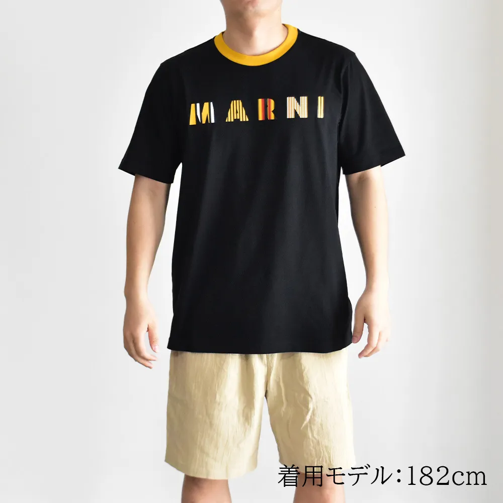 MARNI  |Crew Neck Unisex Street Style Cotton Short Sleeves Logo