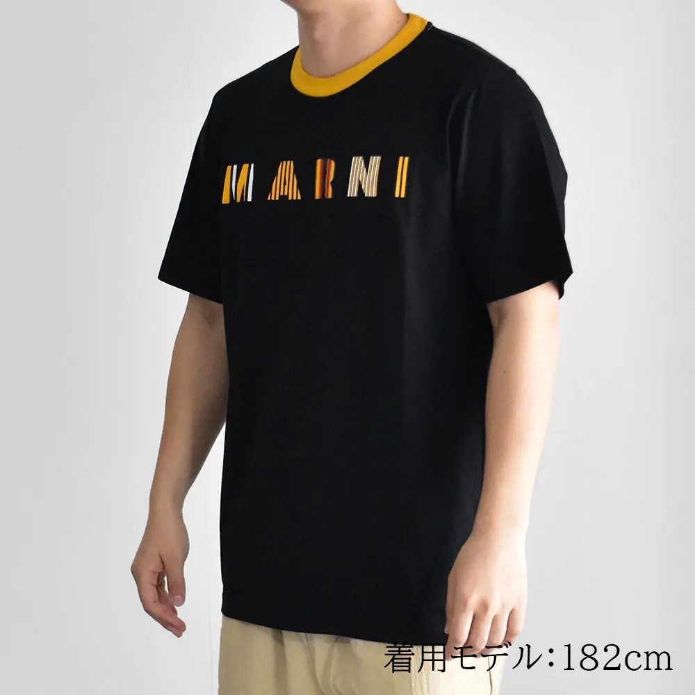 MARNI  |Crew Neck Unisex Street Style Cotton Short Sleeves Logo