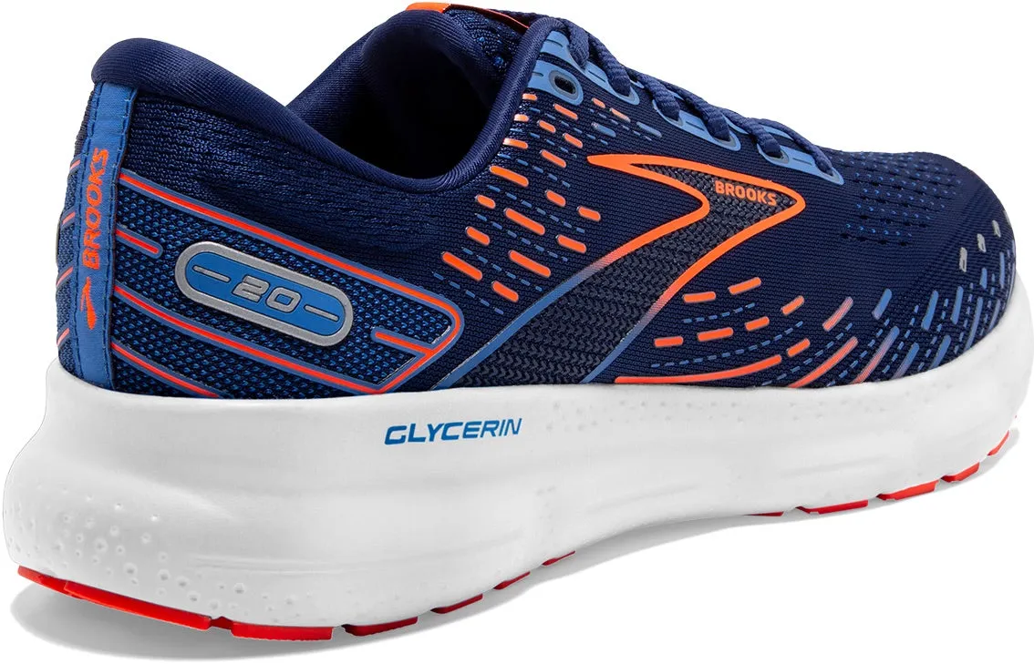 Men’s Glycerin 20 (444 - Blue Depths/Palace Blue/Orange)