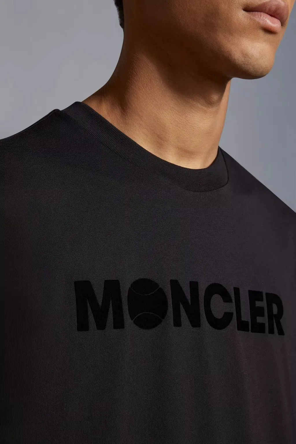 MONCLER  |Flocked Logo T-Shirt