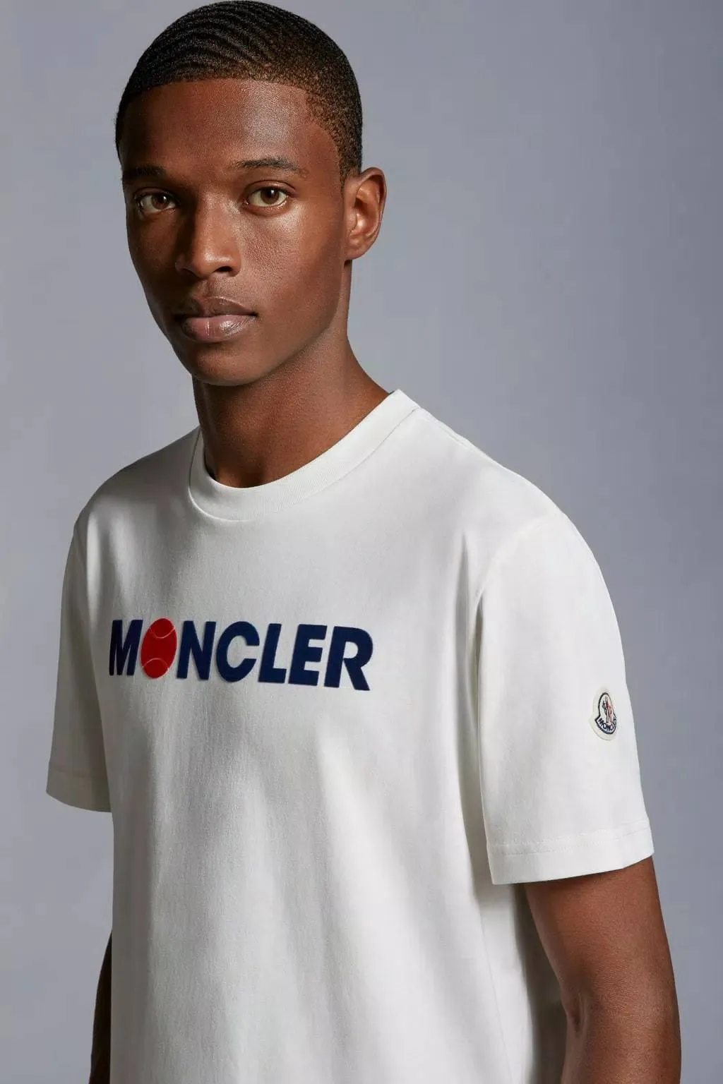 MONCLER  |Flocked Logo T-Shirt