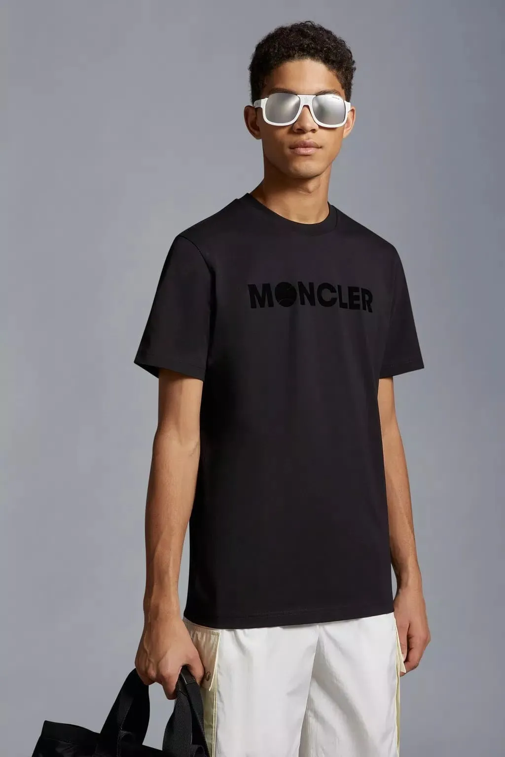 MONCLER  |Flocked Logo T-Shirt