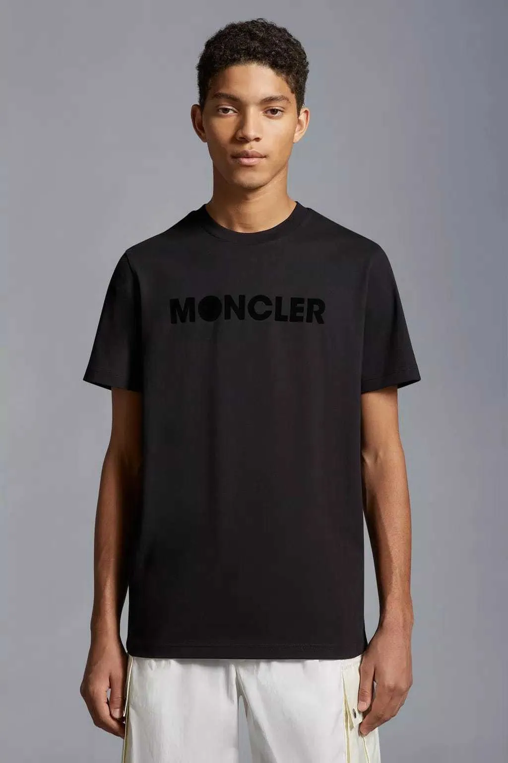 MONCLER  |Flocked Logo T-Shirt