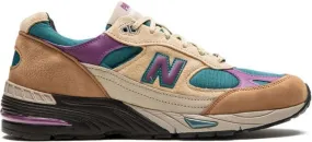 New Balance x Palace 991 Teal sneakers Neutrals