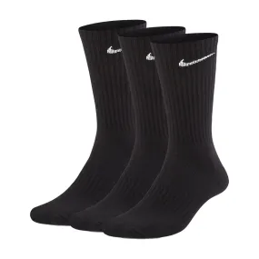 Nike Everyday Cushioned Crew x 3 Calze  Black/White