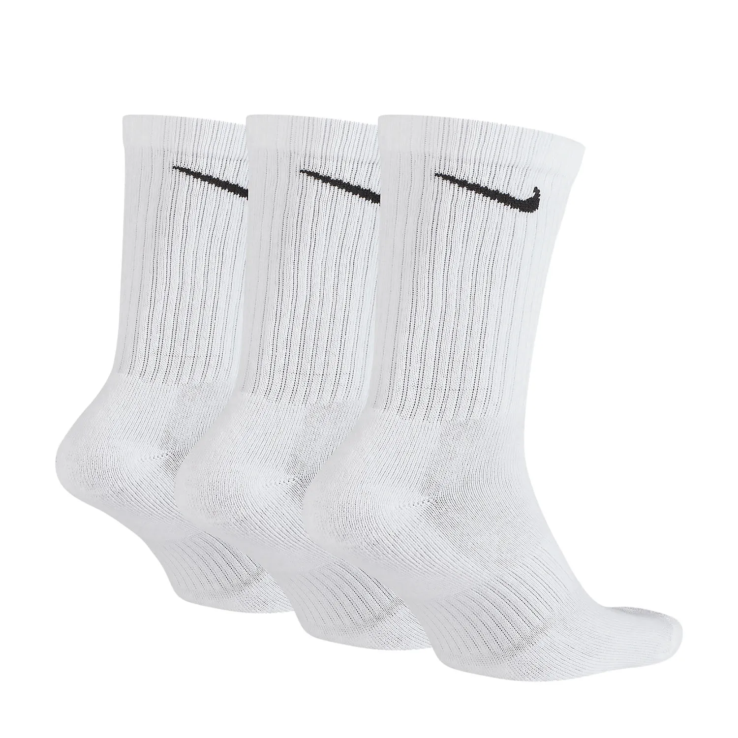 Nike Everyday Cushioned Crew x 3 Calze  White/Black