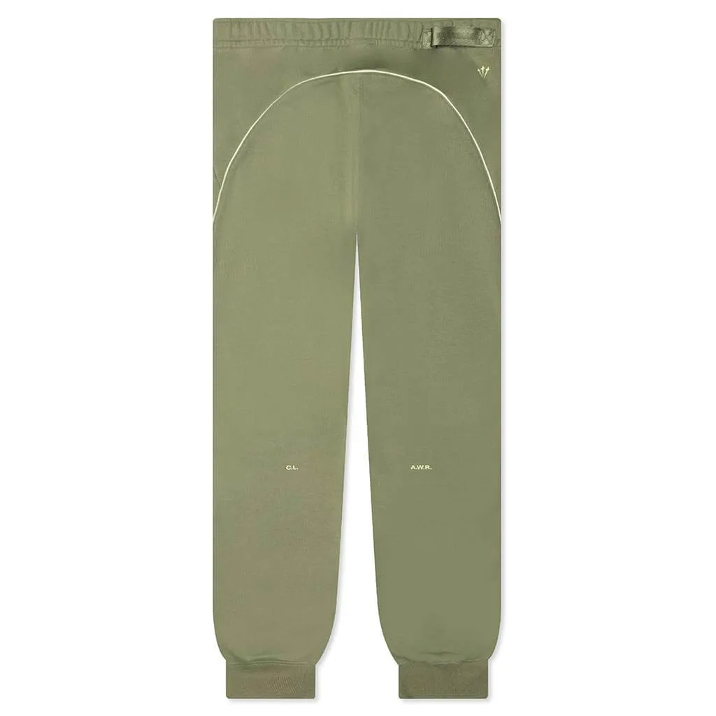 Nike x NOCTA NRG Cs Pant Fleece - Oil Green/Light Liquid Lime