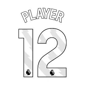 Official Premier League Print 23/24 - Youth (White)