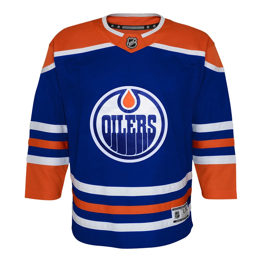 OUTERSTUFF EDMONTON OILERS CHILDRENS PREMIER JERSEY