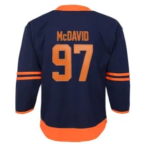 OUTERSTUFF EDMONTON OILERS CONNOR MCDAVID TODDLER NAVY THIRD JERSEY