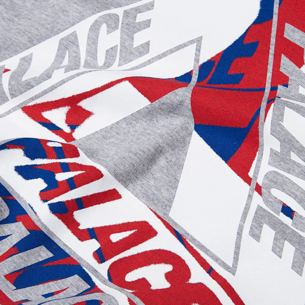 Palace One Wave Brit TeeGrey