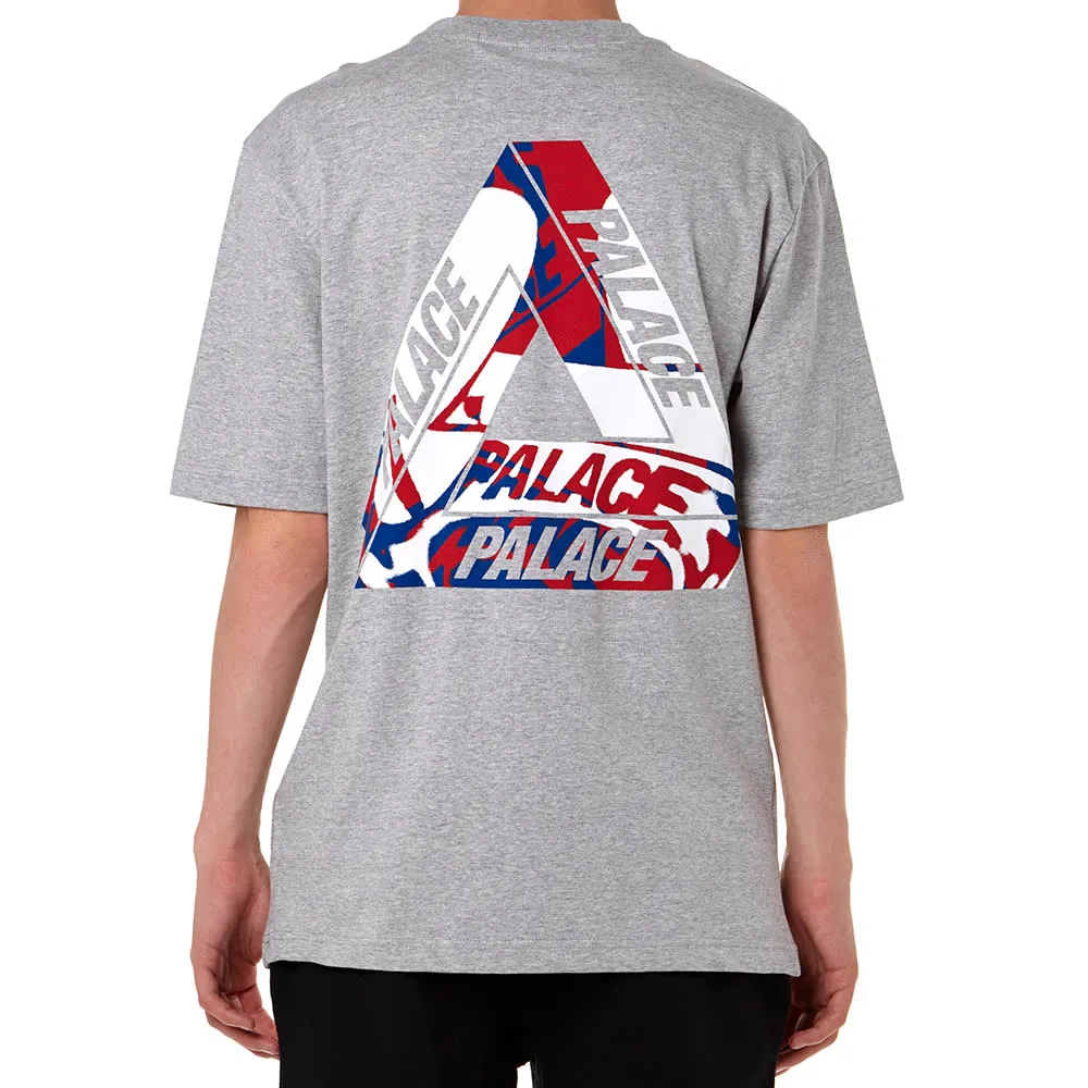 Palace One Wave Brit TeeGrey