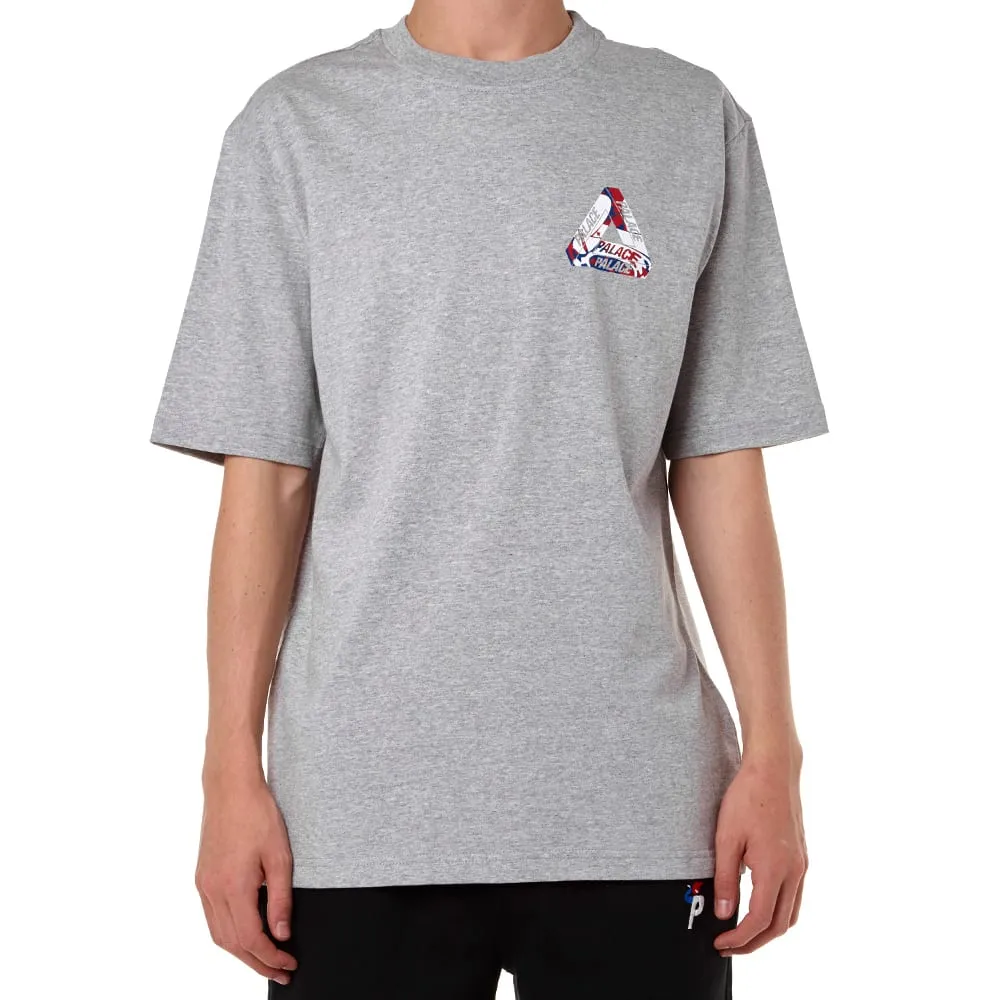 Palace One Wave Brit TeeGrey