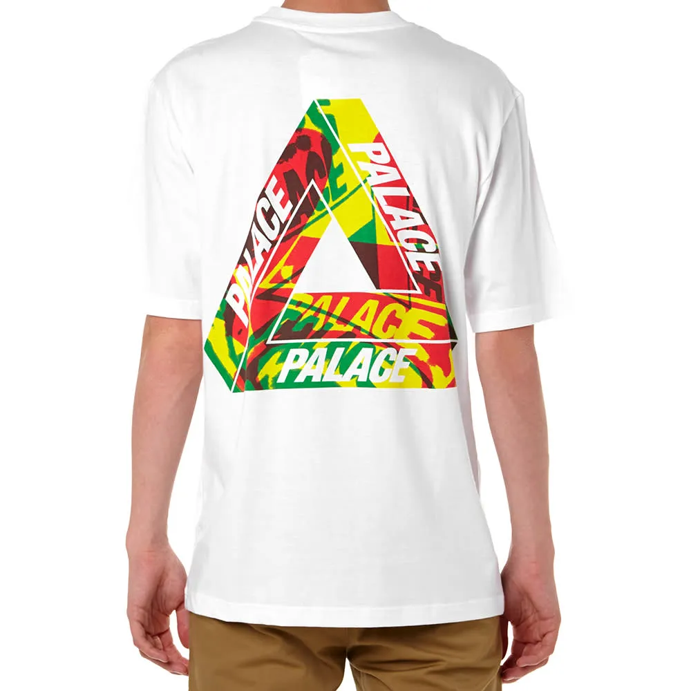 Palace One Wave Rasta TeeWhite