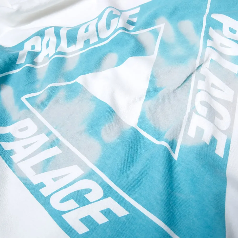 Palace Tri Hyper TeeWhite, Pink & Blue