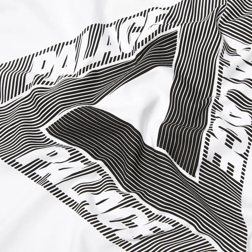 Palace Tri-Line TeeWhite