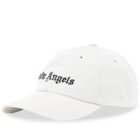 Palm Angels Classic Logo CapOff White & Black