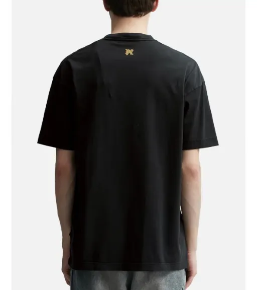 Palm Angels  |Monogram Street Style Plain Cotton Short Sleeves Logo