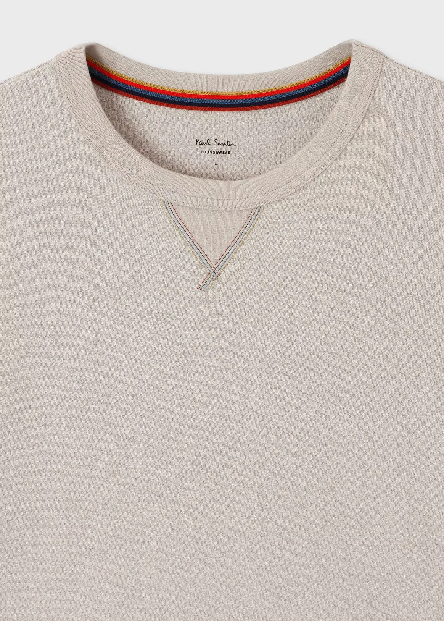 Paul Smith  |Crew Neck Stripes Unisex Blended Fabrics Street Style Plain