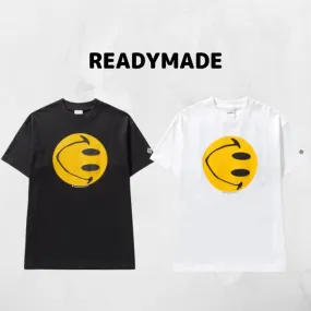 READYMADE  |Crew Neck Unisex Street Style Cotton Short Sleeves