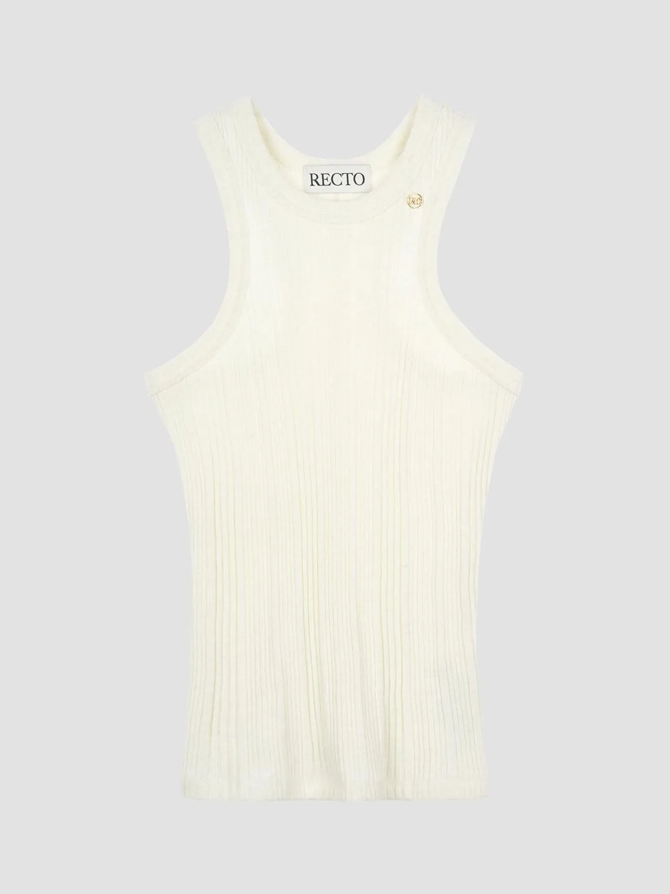 RECTO  |Wool Street Style Logo Tanks & Camisoles