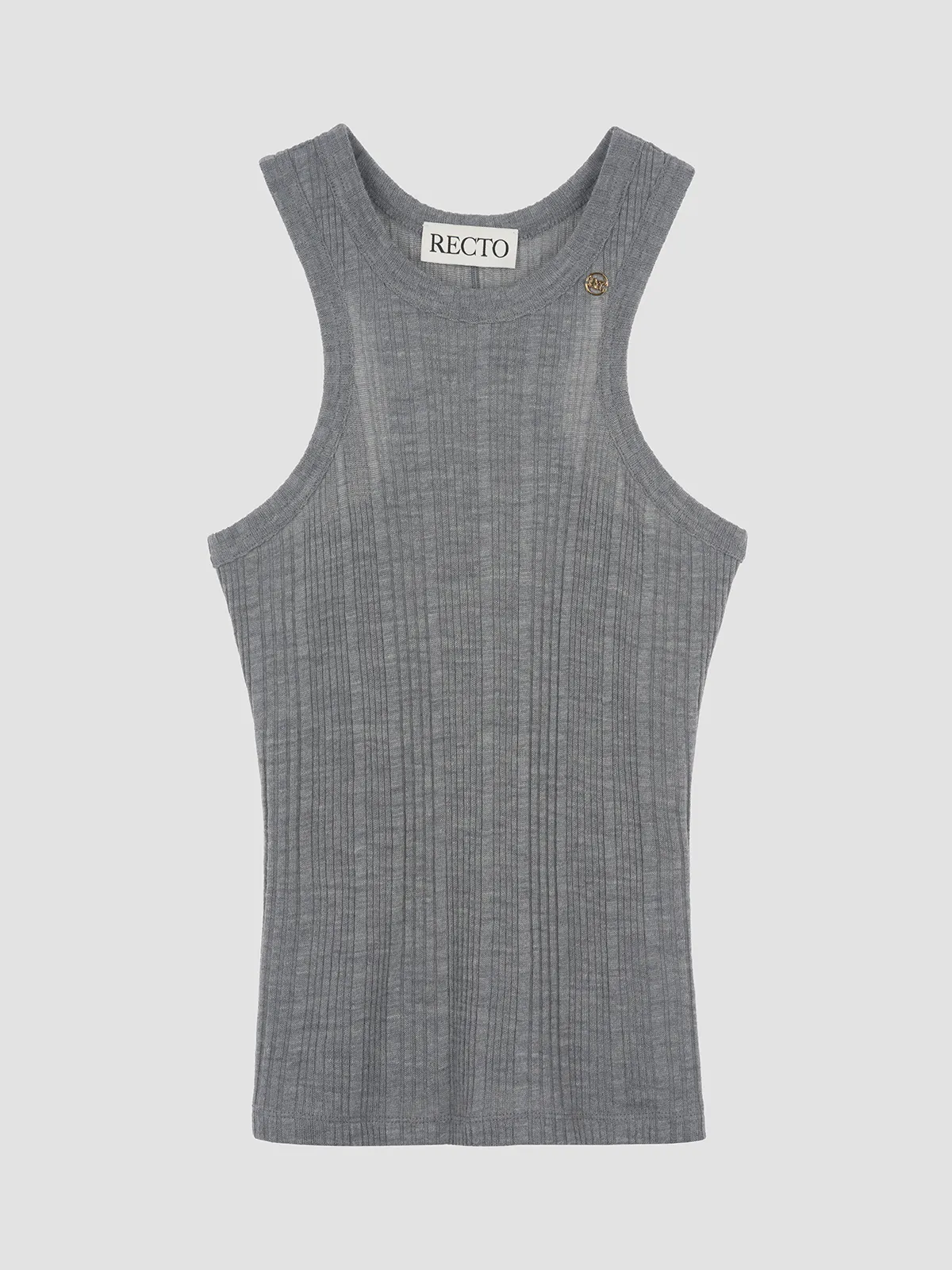 RECTO  |Wool Street Style Logo Tanks & Camisoles