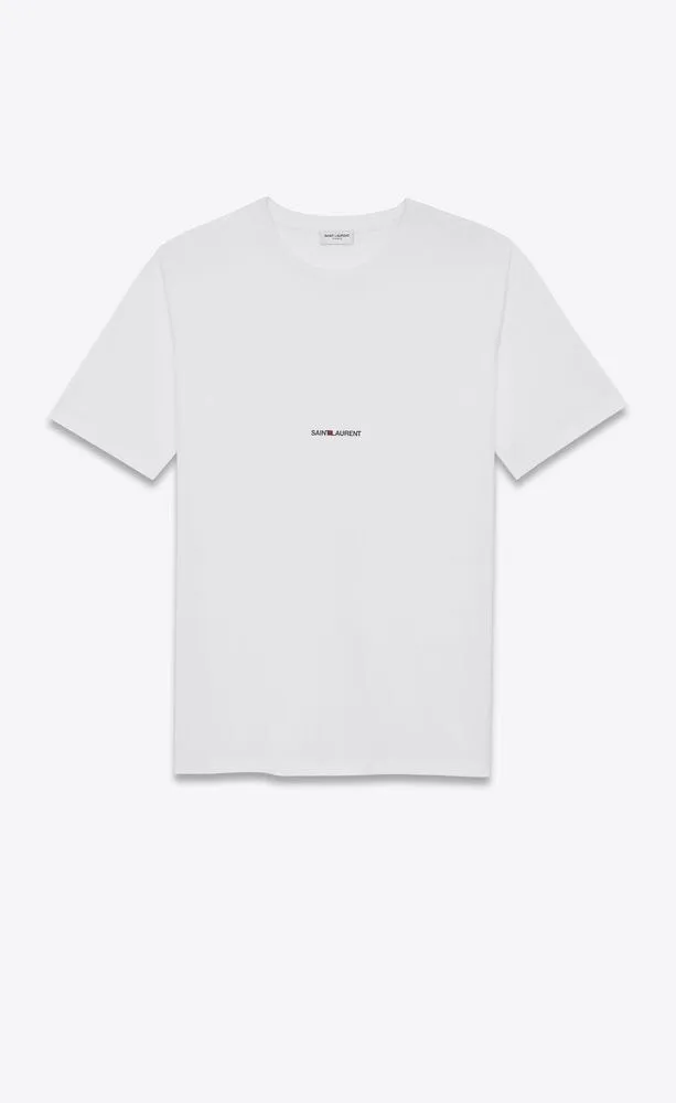 Saint Laurent  |SAINT LAURENT RIVE GAUCHE T-SHIRT