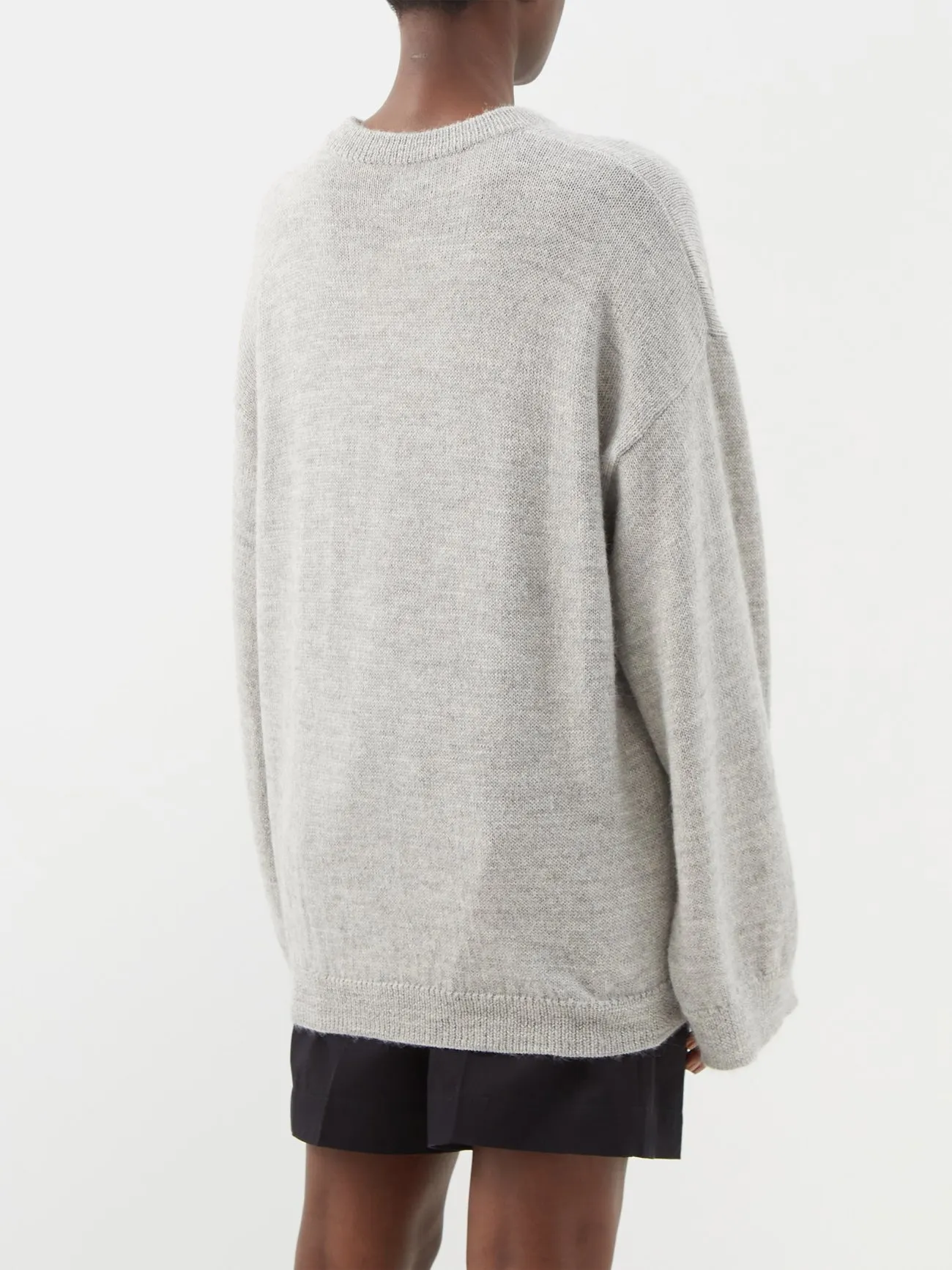 TOTEME  |Casual Style Unisex Wool Rib Street Style Long Sleeves Plain