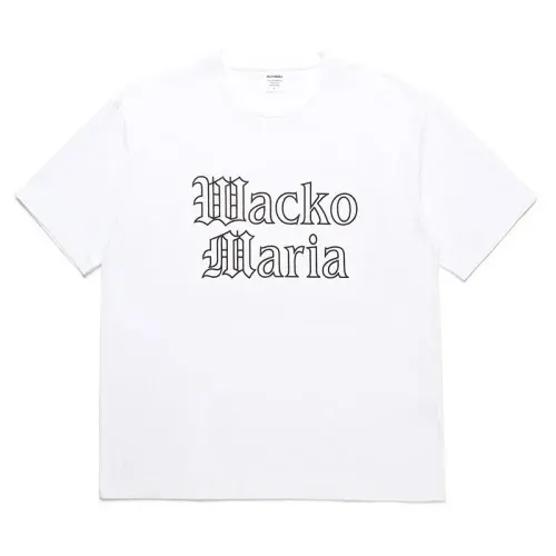 WACKO MARIA  |Crew Neck Street Style Plain Cotton Crew Neck T-Shirts