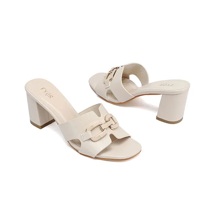 Wide strap Mule Sandal HL 191