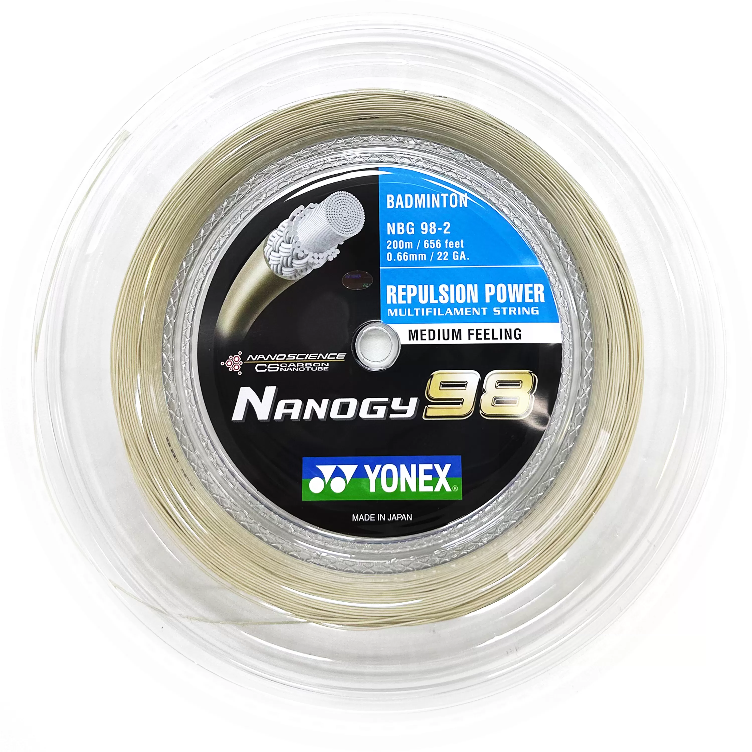 Yonex NBG 98 Badminton String 200M